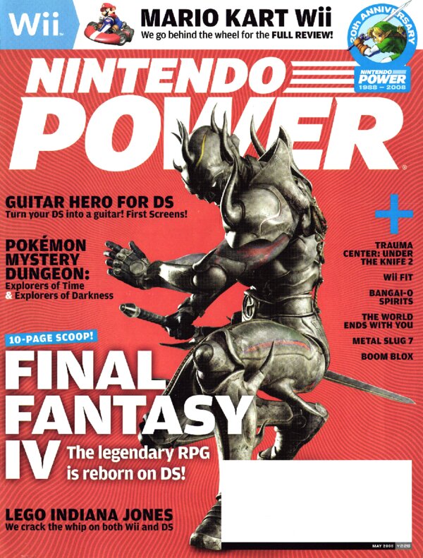 Nintendo Power Issue 228 (May 2008) cover